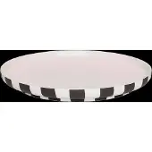 OYOY Living Toppu middagstallerken Ø26,5 cm Black-white