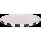 OYOY Living Toppu frokosttallerken Ø20 cm Black-white