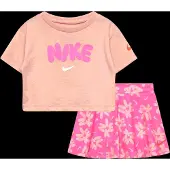 Nike Shortssæt - Pink Glow m. Print - - 24 mdr - Shorts