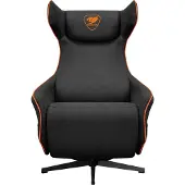 Cougar CGR-MGS-ORB, Gamingsofa, 150 kg, Polstret sæde, Polstret ryglæn, Sort, Sort
