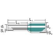 Weidmuller 9004270000, Ferrule, Orange, Plast, Cat6, CSA, DVE, 82 g