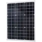 Phaesun Sun Plus 50 S Monokrystallint solcellemodul 50 Wp 12 V