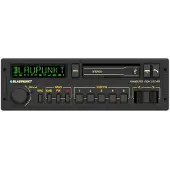 Blaupunkt Hamburg SQM 23 DAB, Sort, Metallic, 1 DIN, 200 W, 50 W, Dreje, AAC, FLAC, MP2, MP3, MP4, WAV, WMA