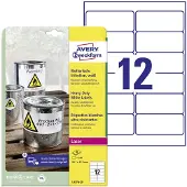 Avery-Zweckform Etiketter 99,1x42,3 mm hvid - (20 ark x 12 stk.)