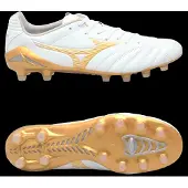 Mizuno Monarcida Neo III Pro FG Bright Gold - Hvid/Guld/Grå - Græs (FG), størrelse 42