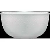 Lyngby Porcelæn Rhombe White 22 Cm Skålsæt