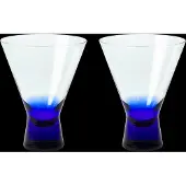 Broste Copenhagen Konus cocktailglas 20 cl Intense blue