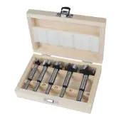 Makita - Borebitsæt - Forstner-bit - 5 stykker - 15 mm, 20 mm, 25 mm, 30 mm, 35 mm - cylindrisk - længde: 90 mm - for DHP453RFEW, DLX2497J