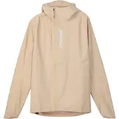 Nnormal - Trail running tøj - Trail Rain Jacket 02 Beige til UnisexUld - Størrelse L