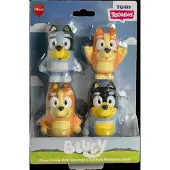 Toomies Badelegetøj - 4 stk. - Bluey Family Bath Squirters - - OneSize - Badelegetøj