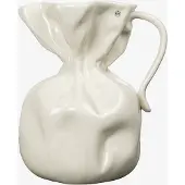 By On Crumple vase Hvid