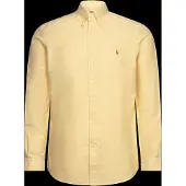 Ralph Lauren Polo Ralph Laurentil mænd. 710805562003 Den ikoniske gule oxford-skjorte (XL), Casual, Bomuld, Lange ærmer