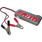 Eufab Bil-batteritester Batteriprøvning 120 mm x 50 mm x 16 mm