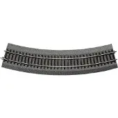 Roco H0 RocoLine (med ballast) 42524 Bøjet spor 6 stk