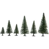 Noch Model Fir Trees, Brun, Grøn