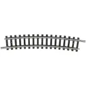 Minitrix T14917 N skinne Bøjet spor 15 ° 329 mm