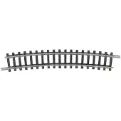 Minitrix T14927 N skinne Bøjet spor 15 ° 362.6 mm