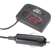 Novitec APM-1 Bil-voltmeter 12 V Batteriprøvning 60 mm x 43 mm x 15 mm