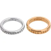 Furla Ring ' 1927 ' rosa guld / sølv