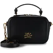 Karl Lagerfeld Skuldertaske guld / sort
