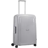 Samsonite S'Cure - Kuffert med 4 hjul | sølv | 47x69x25 cm