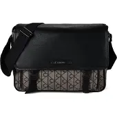 Calvin Klein Messenger 'Emblem Logo Messenger' brokade / sort