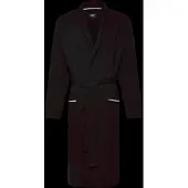 BOSS Morgenkåbe i bomuldsjersey med broderet logo