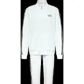 EA7 EA7til mænd. 7M001867_AF12660 Italiensk hvidt sæt (XXL), Sport, Bomuld, Lange ærmer