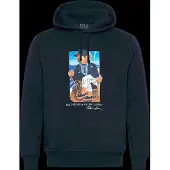 Ralph Lauren Polo Ralph Laurentil mænd. 710B21811001 Sweatshirt Bear marineblå (XXL), Casual, Bomuld, Lange ærmer