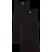 Ralph Lauren Polo Ralph Laurentil mænd. 714959333001 Sæt med to sorte tanktops (M), Afslappet, Bomuld, Uden ærmer/stropper