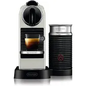 De'Longhi Nespresso CitiZ EN 267.WAE - Kaffemaskine med mælkeskummer - 19 bar - hvid