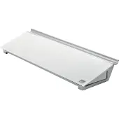 Nobo Skrivebords whiteboardblok i glas, brillant hvid