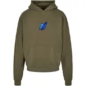 Mister tee Le Papillon Heavy Oversize Hættetrøje