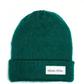 Another Cotton Lab Mohair Beanie grøn
