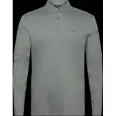 BOSS Pirol 10272555 Green Polo Med Lange ærmer