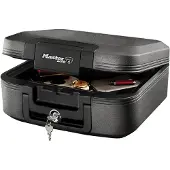 Master Lock LCHW20101 - Opbevaringsboks - for A4 (210 x 297 mm) - 7.84 liter - sort, trækulsgrå