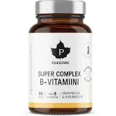 Puhdistamo Pudishtamo Super Complex Vitamin B, 60 kapsler