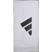 Adidas Håndklæde - 140x70 cm - Hvid/Sort - - OneSize - Håndklæde