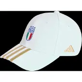 Adidas Italien Baseball Kasket - Hvid/guld - , størrelse One Size Men