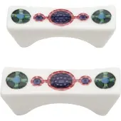 Iittala Taika Sato holder til spisepinde 2-pack Hvid-flerfarvet