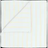 Blomus Arto håndklæde Transparent yellow-white, 70x140 cm