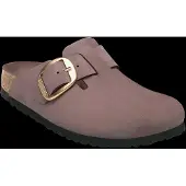Birkenstock Pantoletter 'Boston' burgunder