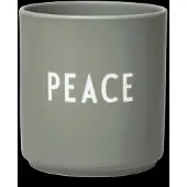 Design Letters favoritkop 25 cl Peace-green