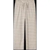 Name it Bukser - Rib - Noos - NkfSuraja - Mocha Meringue m. Hvid - - 9 år (134) - Bukser - Bomuld