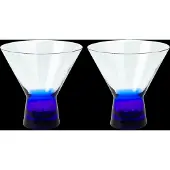 Broste Copenhagen Konus cocktailglas 10 cl Intense blue