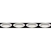 Serax Silhouette dyb tallerken M Ø23,7 cm 4 stk White