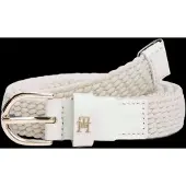 Tommy Hilfiger Bælte 'ESSENTIAL EFFORTLESS' creme / guld
