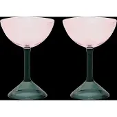 Urban Nature Culture gavesæt coupeglas 2-pak Pink