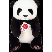 Teddy HERMANN® Siddende Panda Bamse 28 Cm