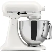 KitchenAid Artisan 5KSM175 køkkenmaskine med ekstra tilbehør 4,8 L Porcelain white